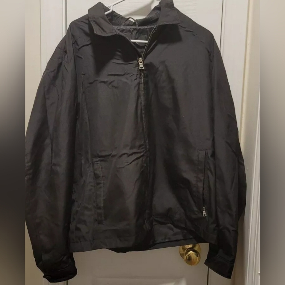 Men's Banana Republic Black Zip Up Jacket Size L